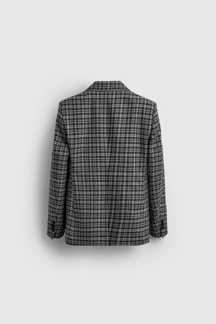 HARRY LAMBERT ZARA X DISNEYチェック柄スーツブレザー