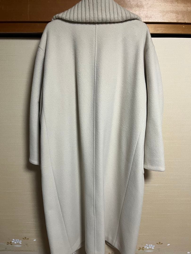 ジャケット・アウター CLANE RIB COLLAR WOOL LONG COAT sise1