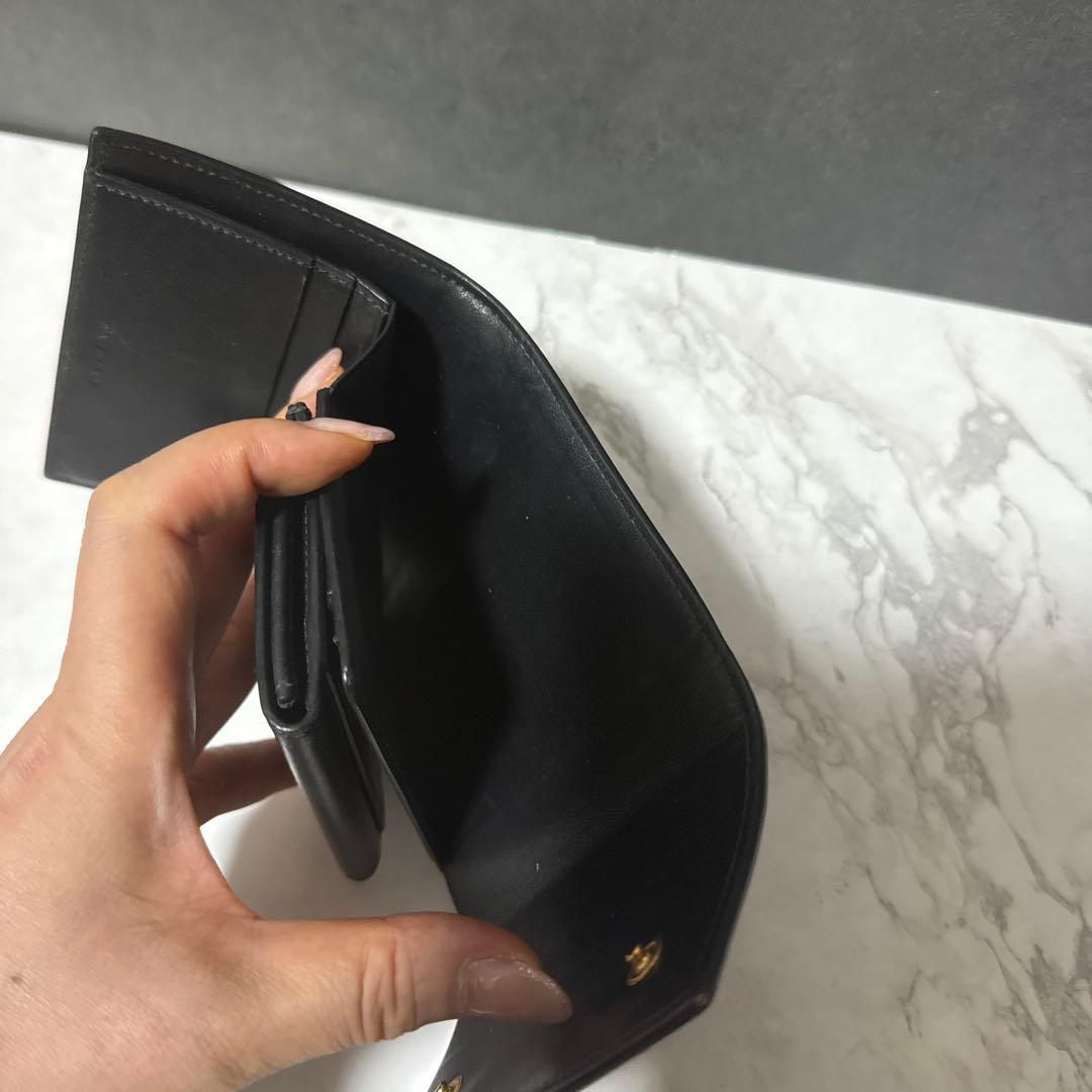【冨永愛愛用品】セリーヌ レオパード 豹柄 三つ折り 財布【激レア】