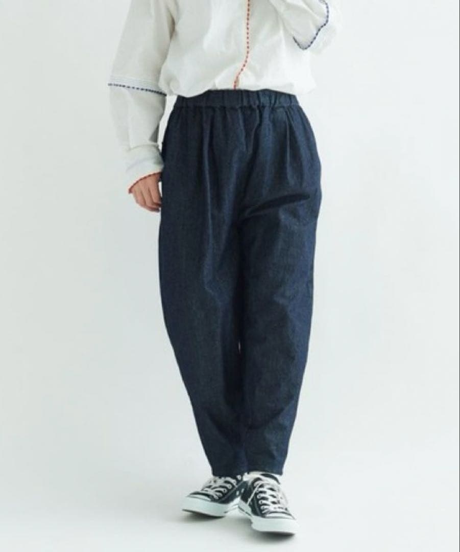美品yuniユニ10oz デニム　コクーンパンツM 1701PT003241