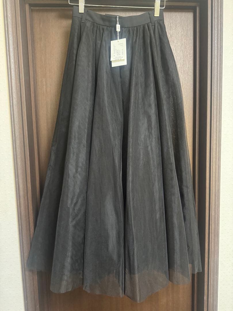 【新品】CLANE VOLUME LONG PANIER SKIRT