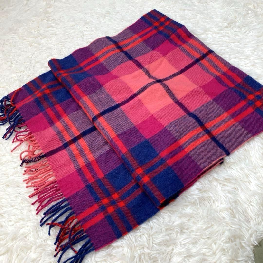 ☆新品タグ付　【ベグアンドコー】ノーリーズ　チェックストール　BEGG&CO