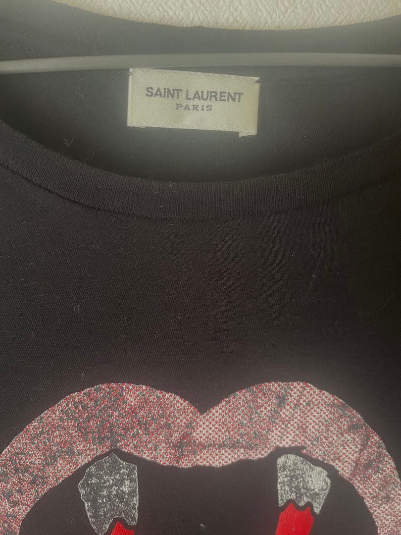 Saint Laurent Parisブラッドラスター Tシャツ