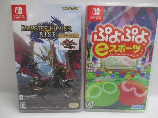 中古ソフト　SWITCH　パッケージ版　4セット品