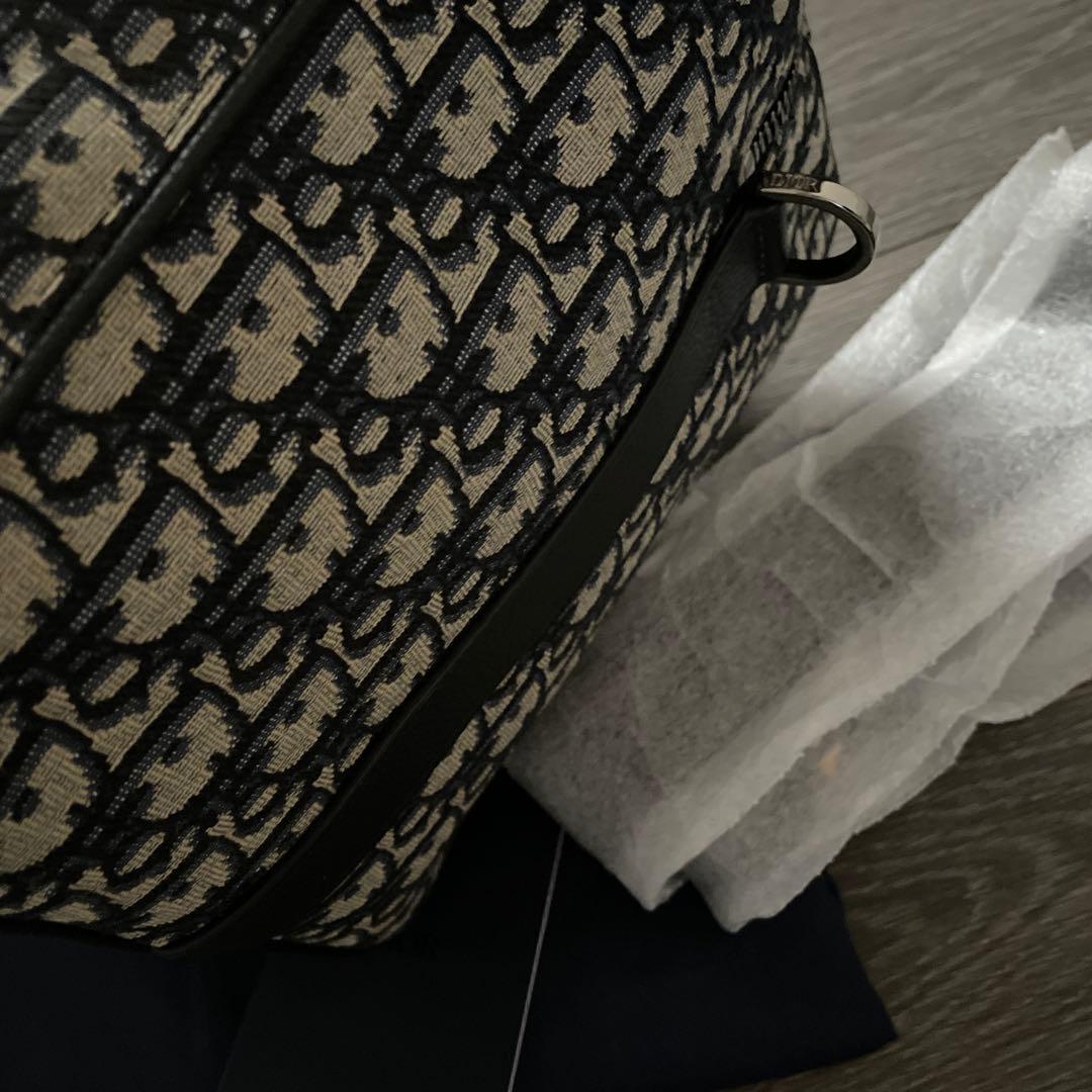 Dior オブリーク ジャカード オブリークランゴ50 ボストンバッグ 2WAY