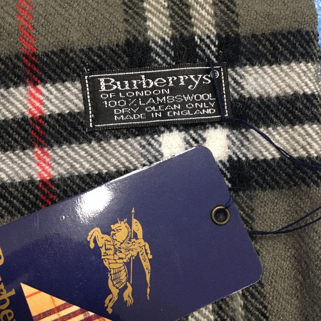 BURBERRY LONDON ラムウール100%マフラー