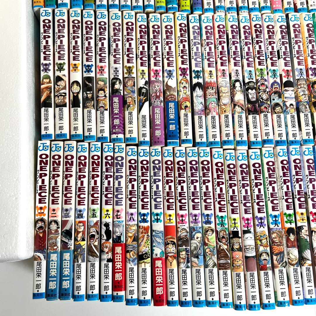 マンガ、 ワンピース 1-113+関連本8巻　(初版多数)　全巻セット