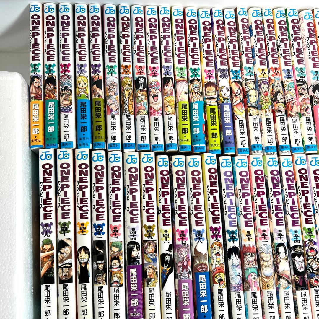 マンガ、 ワンピース 1-113+関連本8巻　(初版多数)　全巻セット