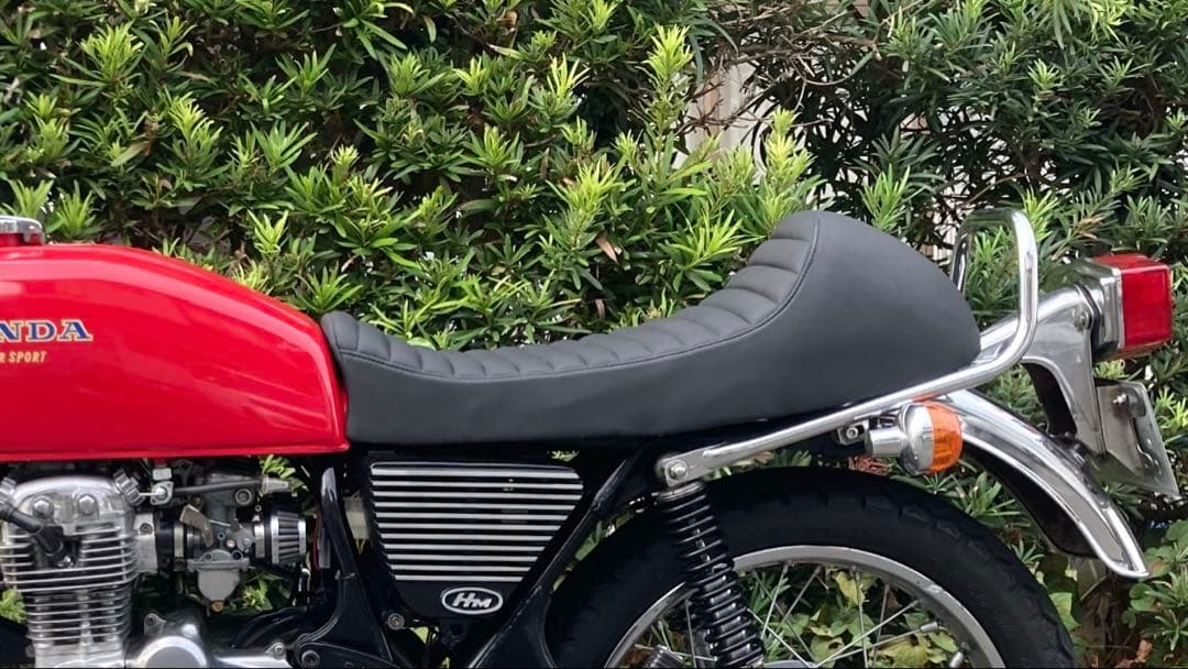 旧式　CB400F CB400four ヨンフォア用シート　 タックロール　旧車