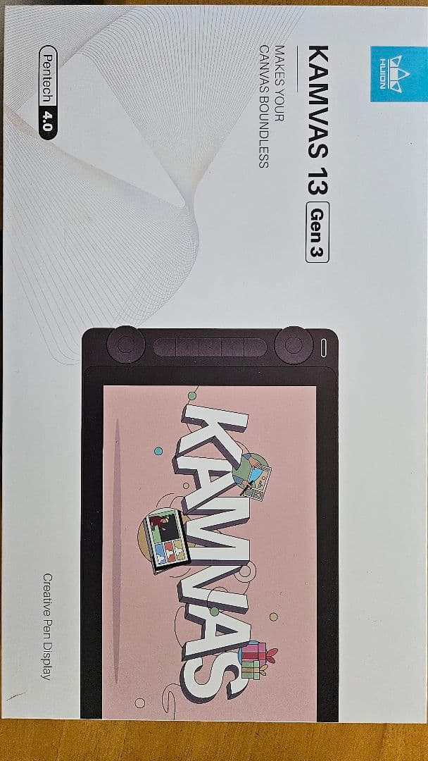 HUION KAMVAS13 GEN3 液晶ペンタブレット 本体