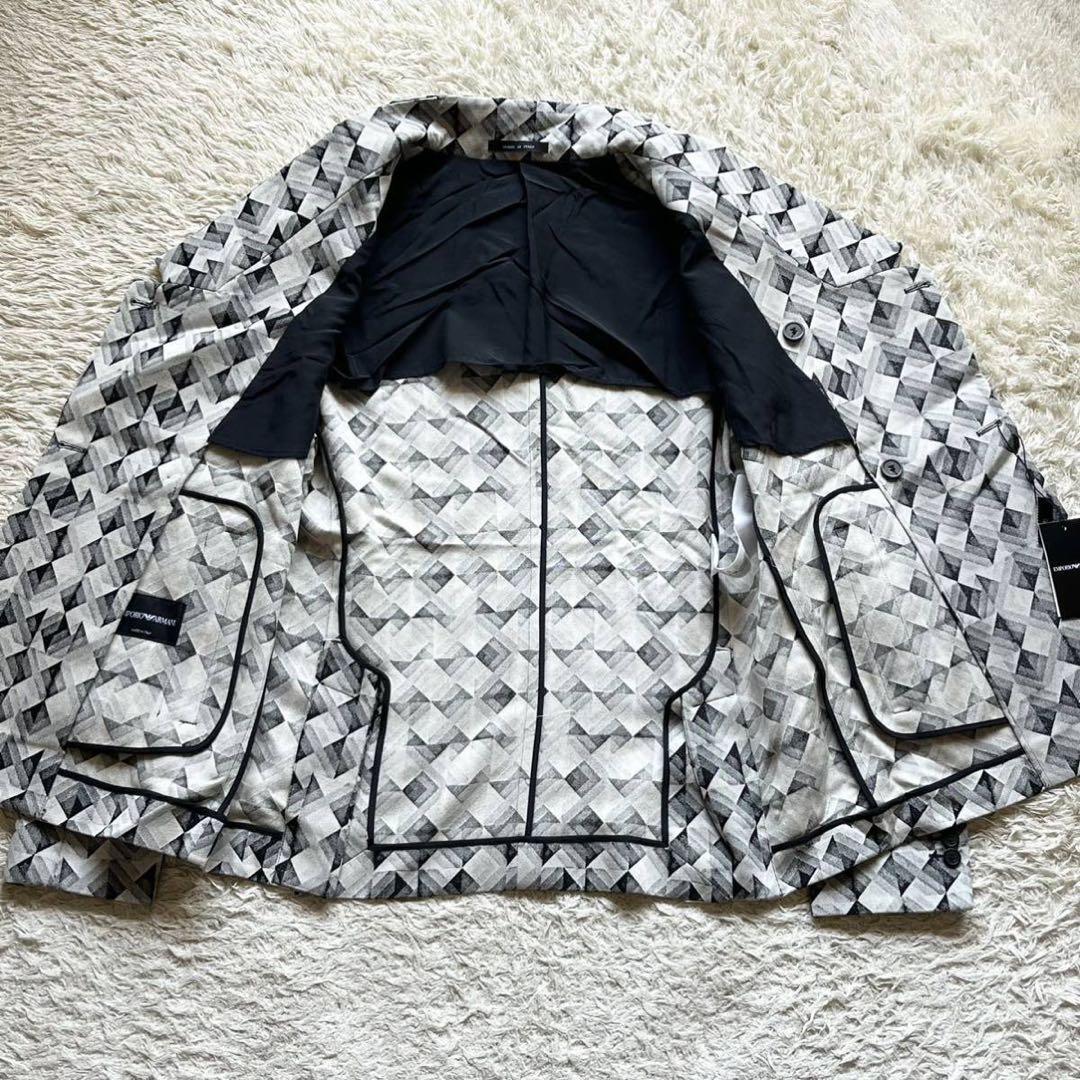 エンポリオアルマーニ　新品　ダブル ジャケット 50 L-XL 伊製　パーティ向