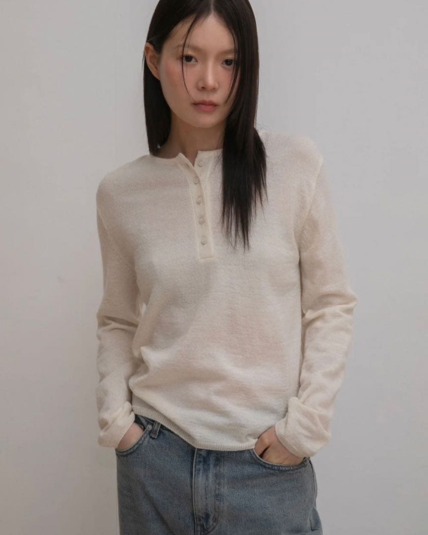 OHOTORO Baby alpaca knit ニット