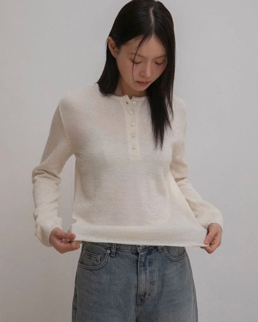 OHOTORO Baby alpaca knit ニット