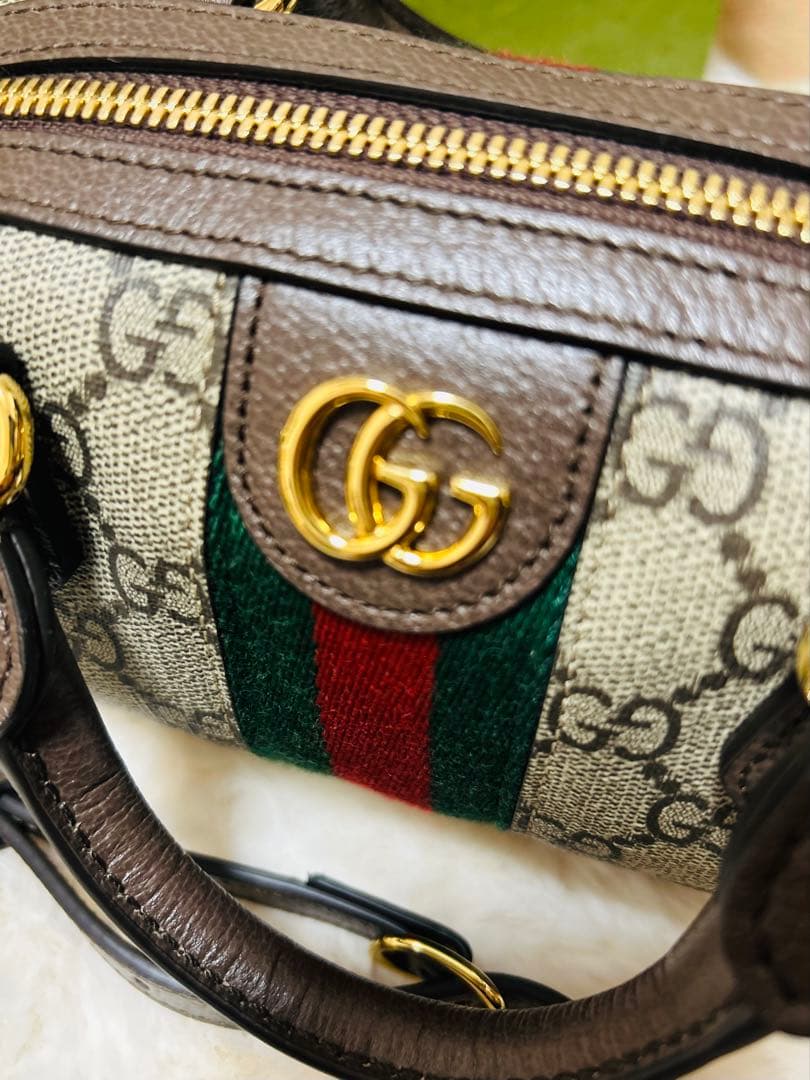GUCCI オフィディア ミニボストン 2WAY GGスプリーム 501950