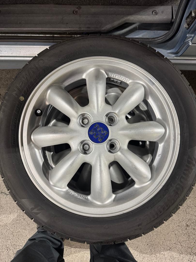 ミニライト15インチ　BSニューノ165/55R15 ４本