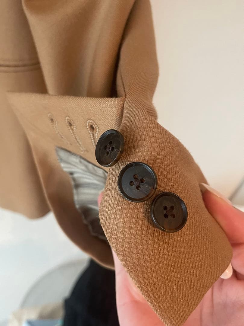 Spick&Span ウールブレンドダブルブレストジャケット　サイズ36