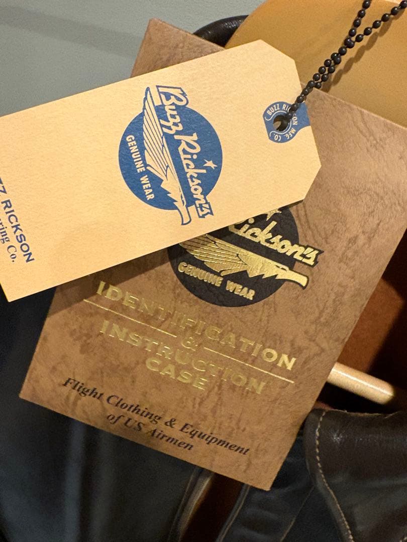 Buzz Rickson's TYPE A-2 レザージャケット 40赤リブ