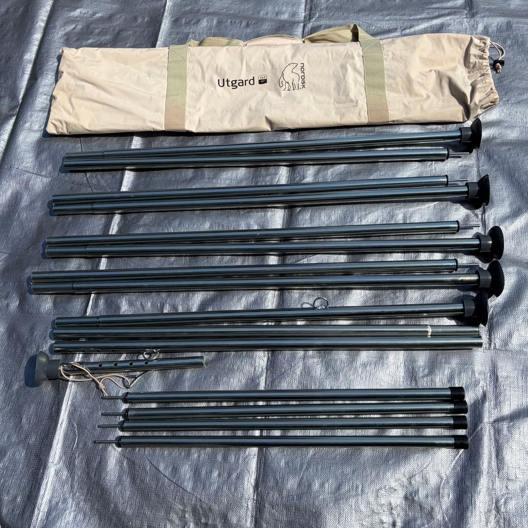①極美品 NORDISK Utgard 13.2 ジップインフロアセット①