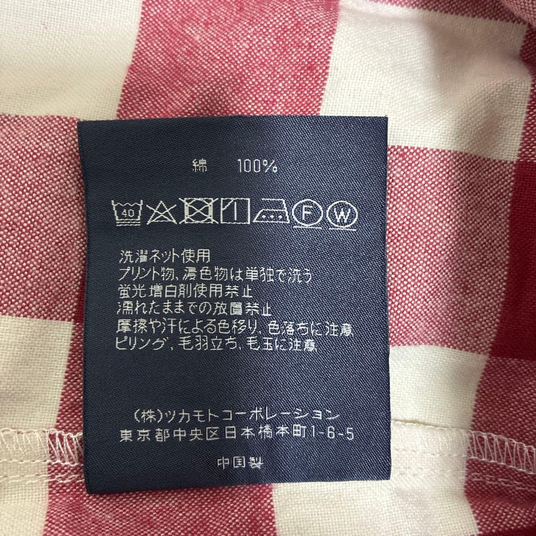 新品 ラルフローレン スリープドレス ポニー刺繍 Mサイズ チェック柄 部屋着