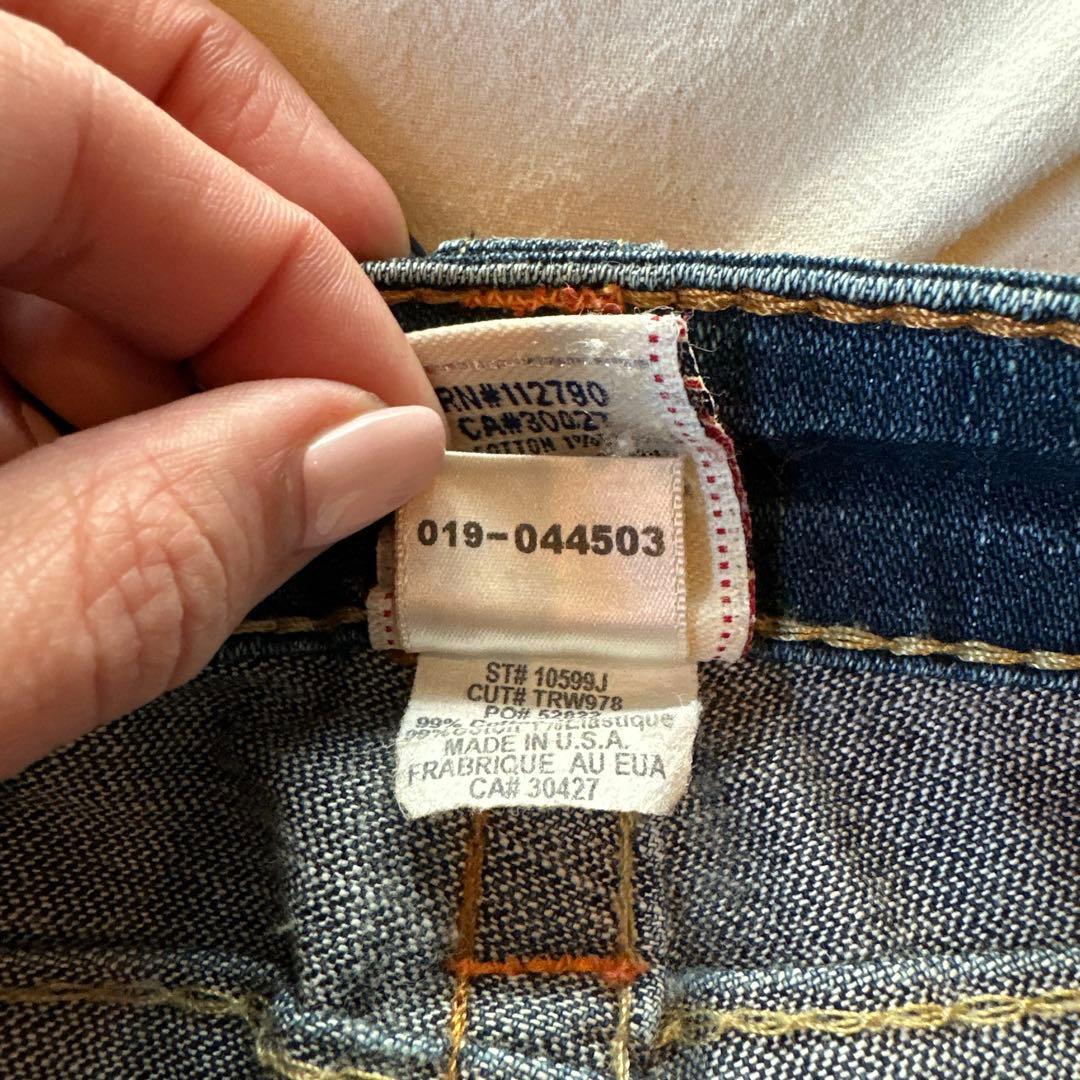 パンツ TRUE RELIGION archive straightdenim Y2K