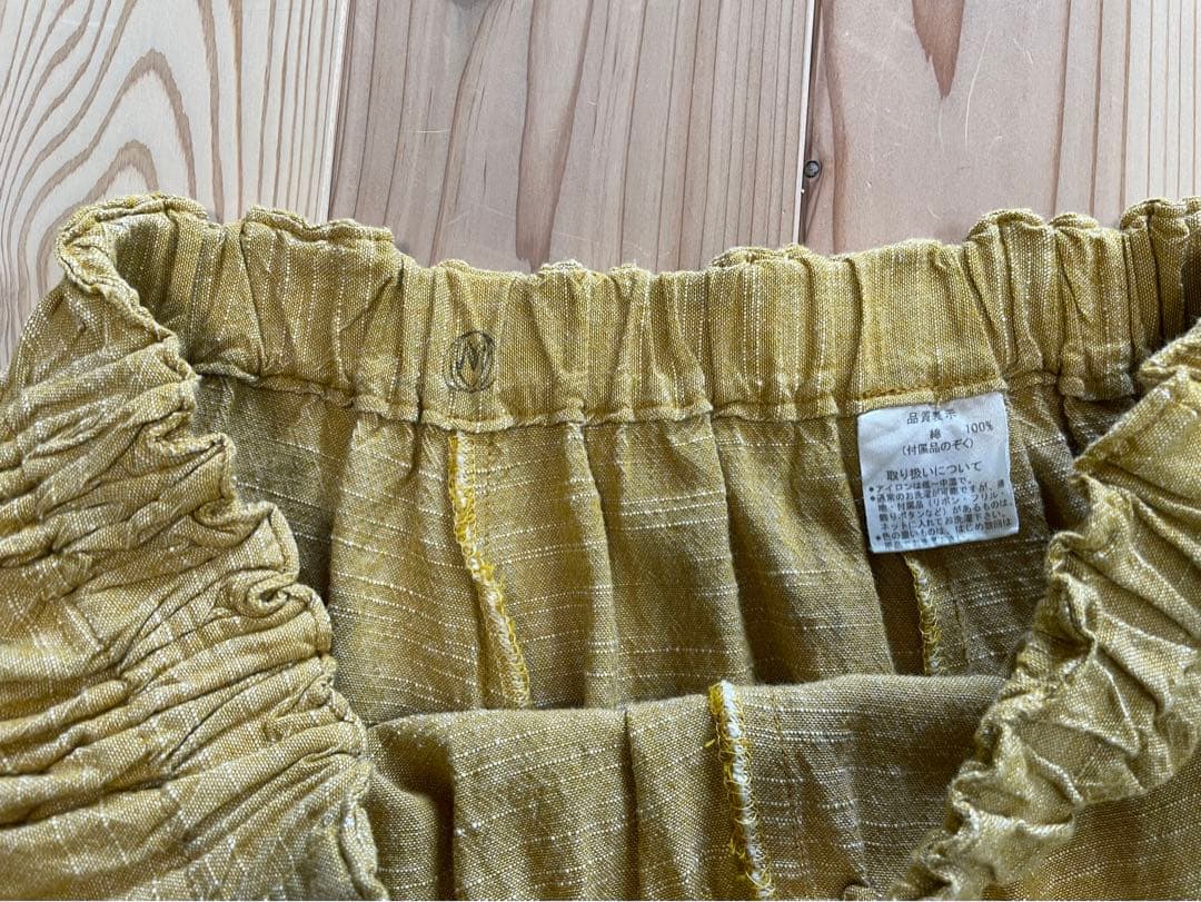 【専用】ヤンマ産業　会津木綿　キュロットパンツ