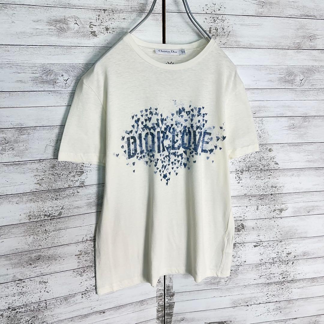 【美品・近年モデル】ディオール　BLUE DOTS 半袖tシャツ　人気デザイン