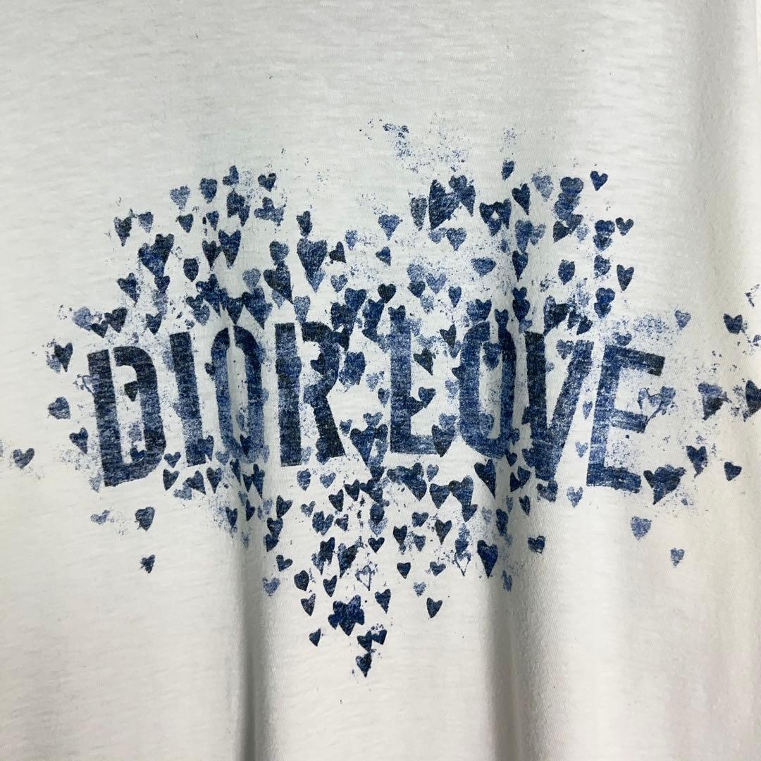 【美品・近年モデル】ディオール　BLUE DOTS 半袖tシャツ　人気デザイン