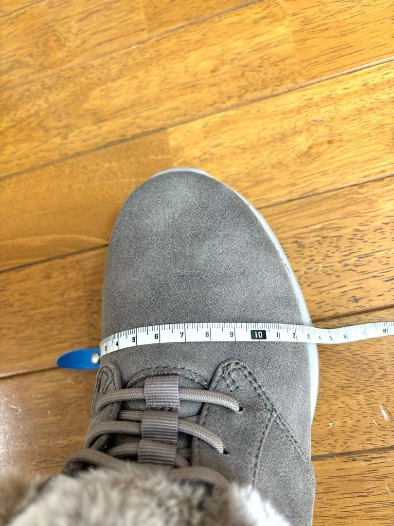 SKECHERS/スリップインズ ショートファーブーツ　25.0cm