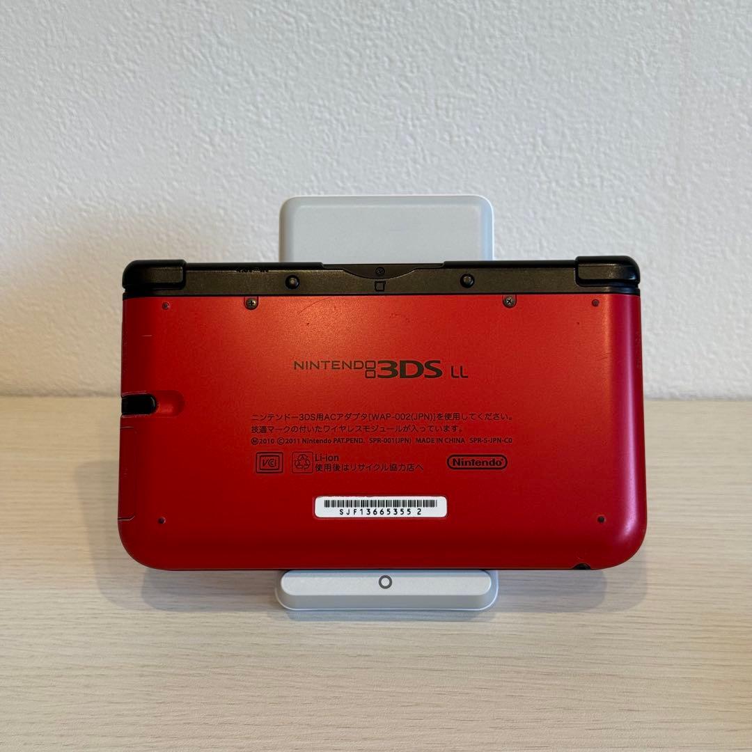 ニンテンドー3DS LL レッド×ブラック 箱付き 3-033