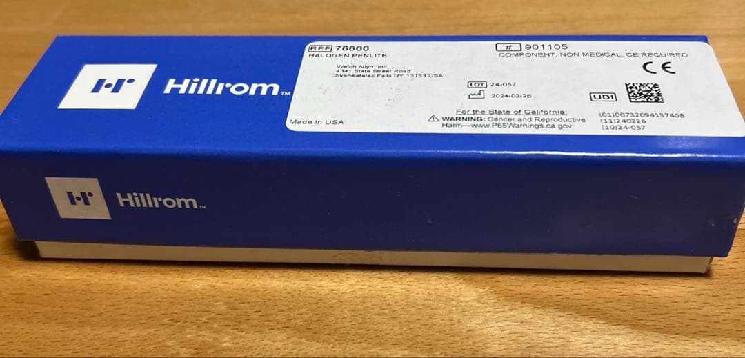 【バイキンマン】Welch allyn ペンライト 76600
