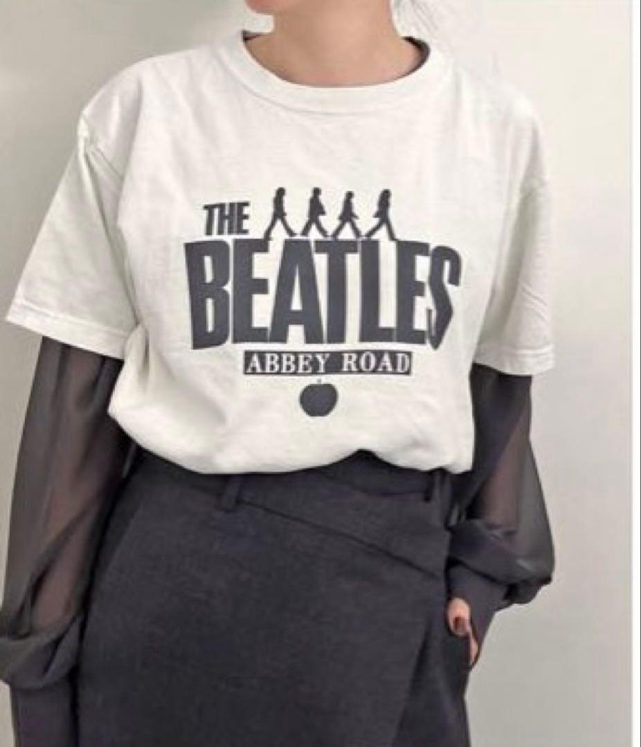 新品 アパルトモン グッド ロック スピード　THE BEATLES TEE