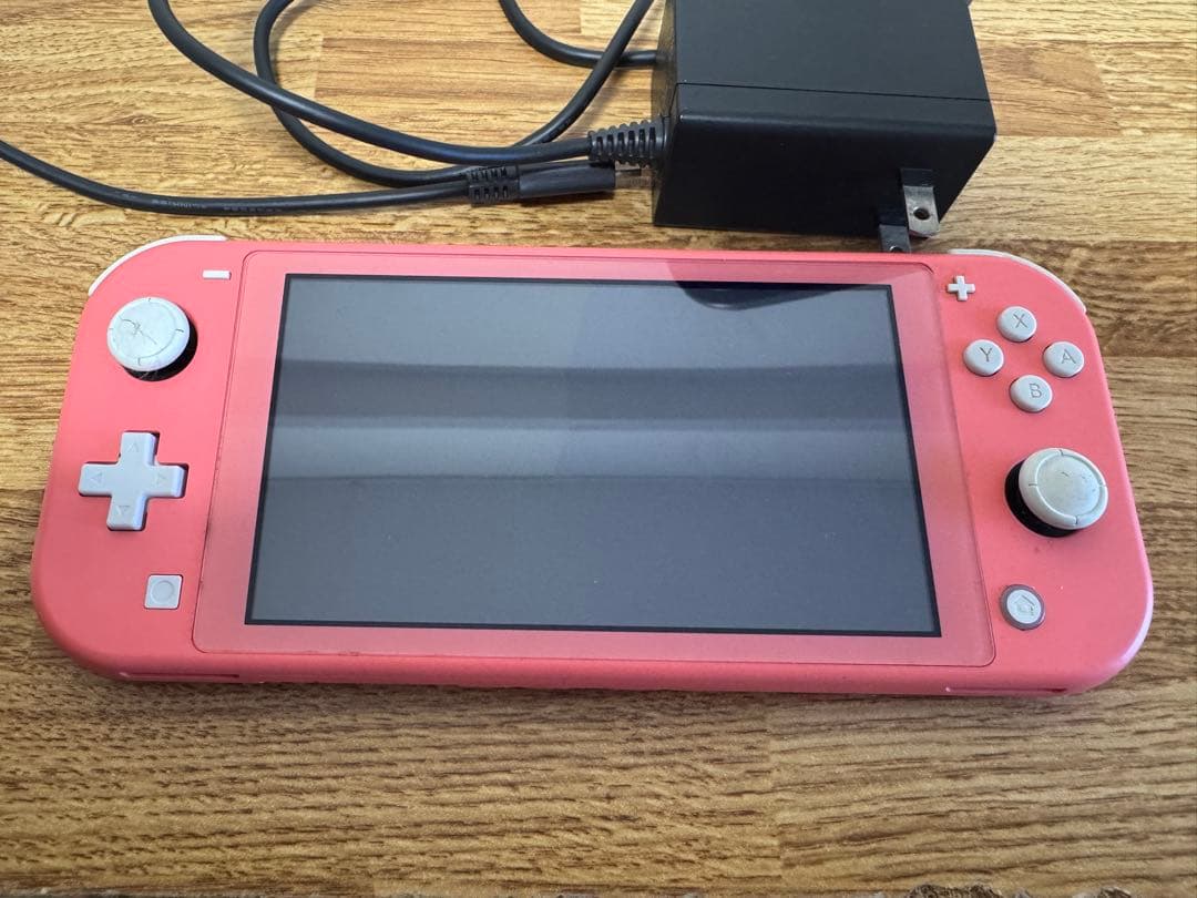 【充電器付】Nintendo Switch Lite ピンク ACアダプター付き