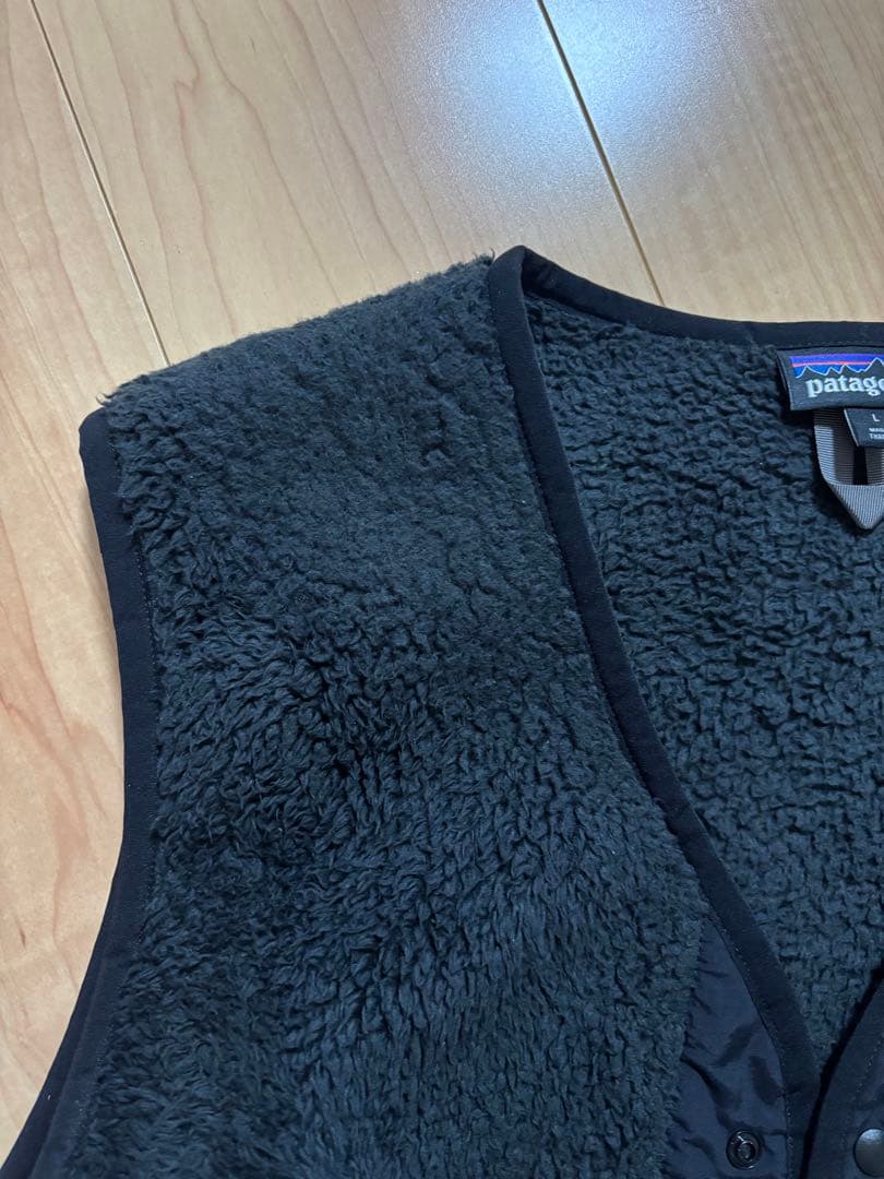 Patagonia パタゴニア　ロスガトス ベスト 黒 L スナップボタン