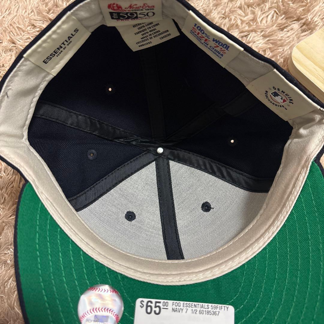 ESSENTIALS newera キャップ 7 1/2