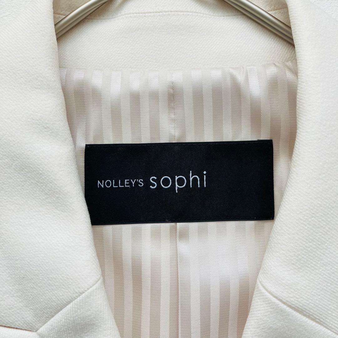 NOLLEY'S sophi ウォッシャブル　ジャケット　金ボタン　38