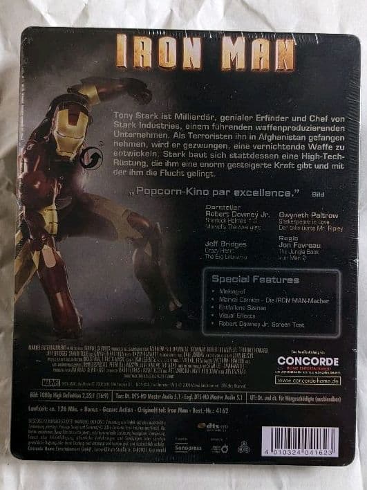 アイアンマン スチールケース Blu-ray