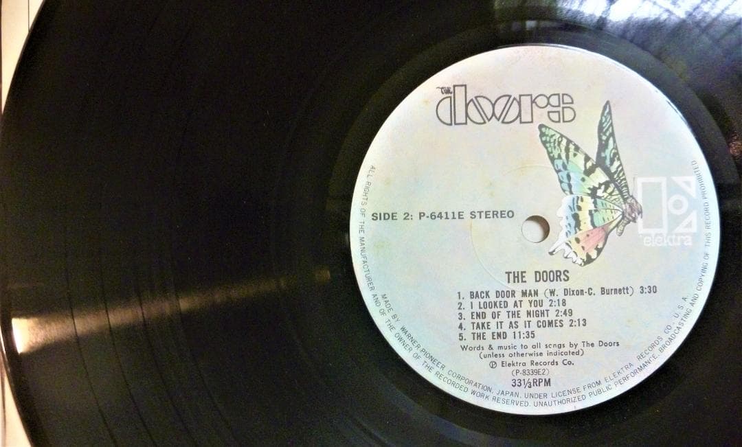【アナログＬＰ●貴重な日本盤】ドアーズ／ハートに火をつけて　THE DOORS