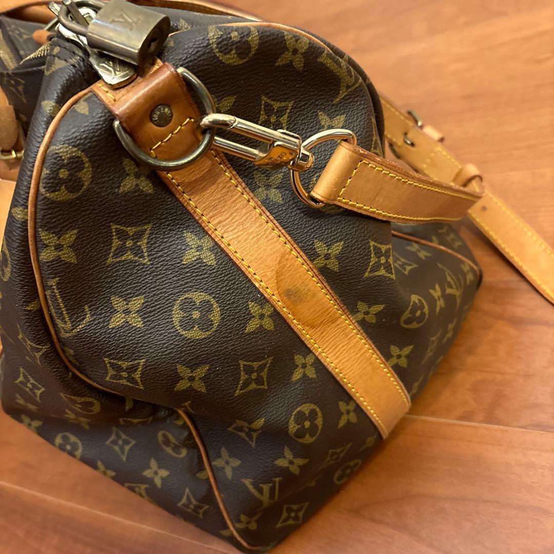 専用シャンゼリゼ通りで購入Louis Vuitton ボストンダークブラウン