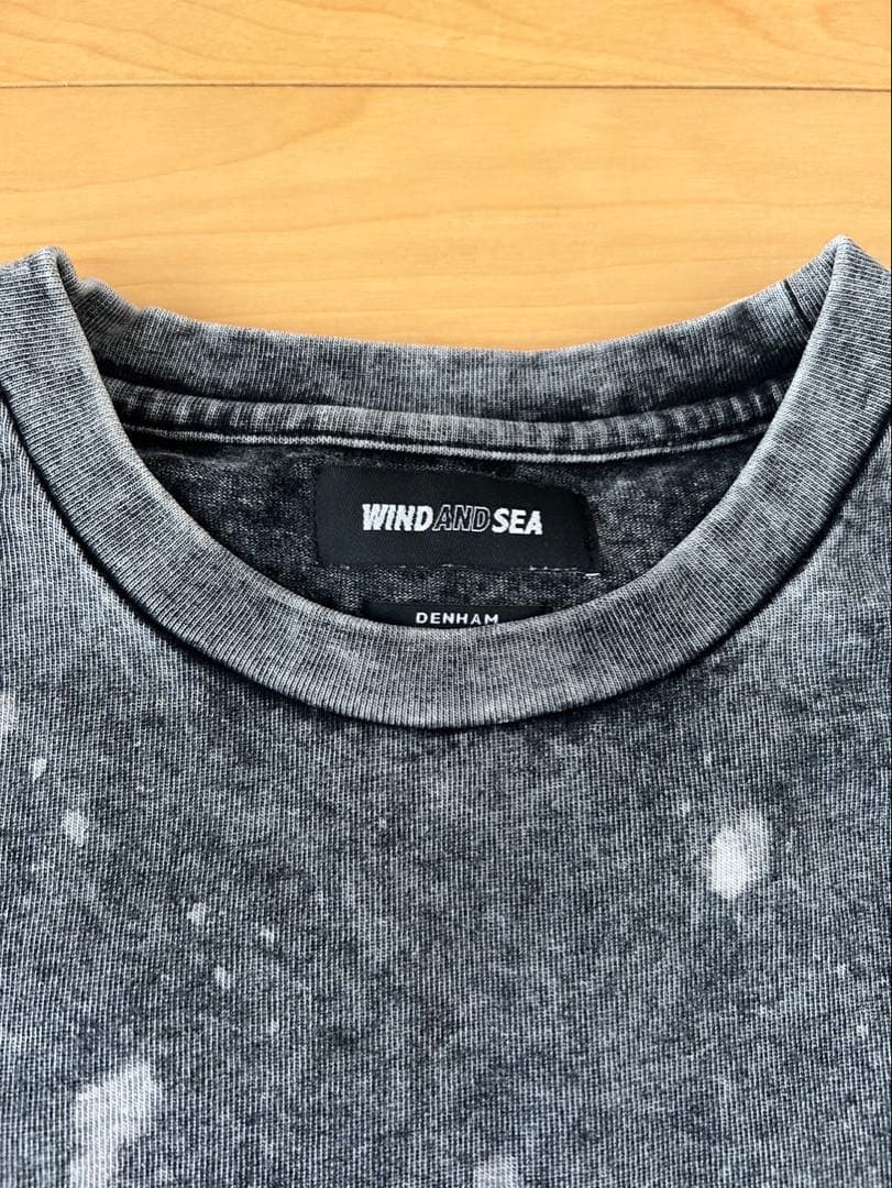 【希少/XL】　wind and sea DENHAM コラボT