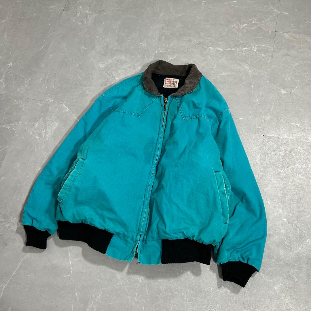 90s Saddle King Western サンタフェジャケット ダック地