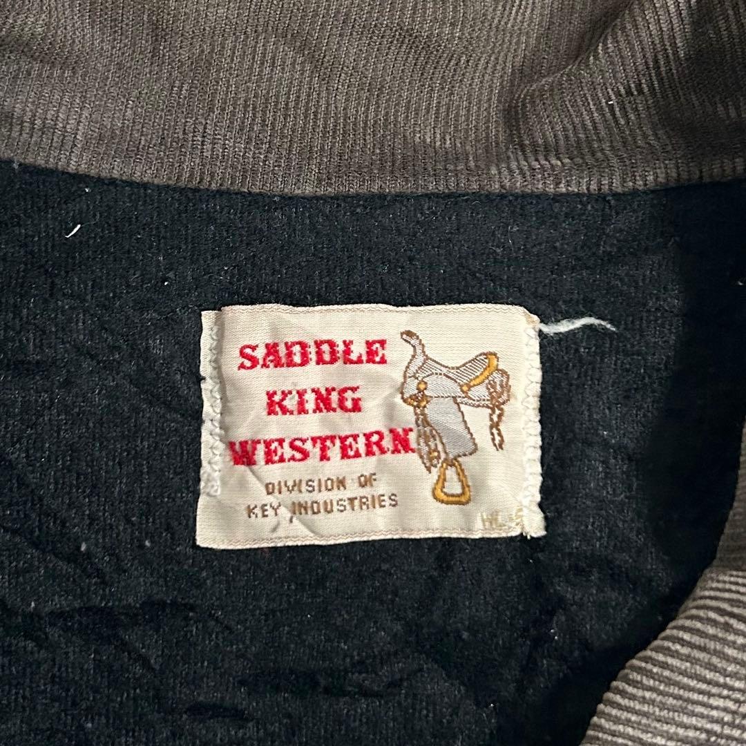 90s Saddle King Western サンタフェジャケット ダック地