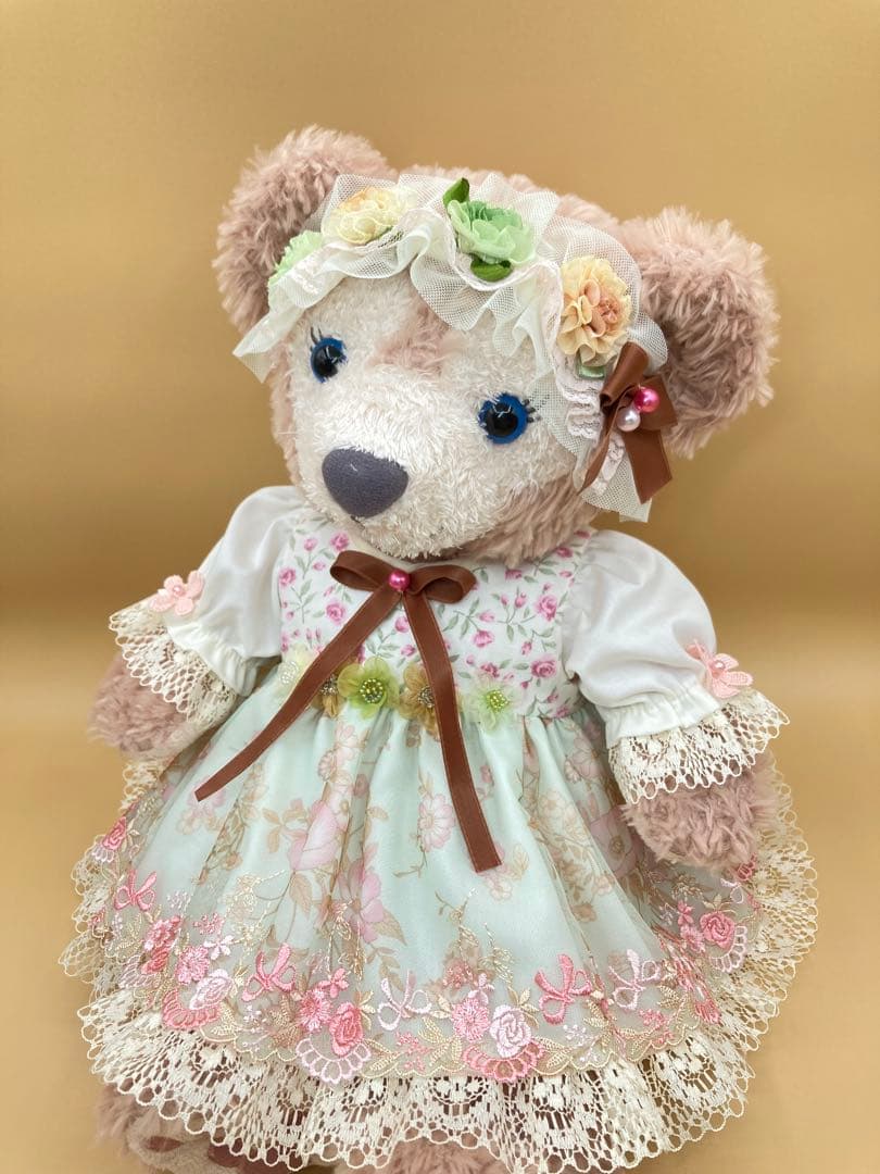 ②シェリーメイ　ハンドメイド　チュールドレス　秋色