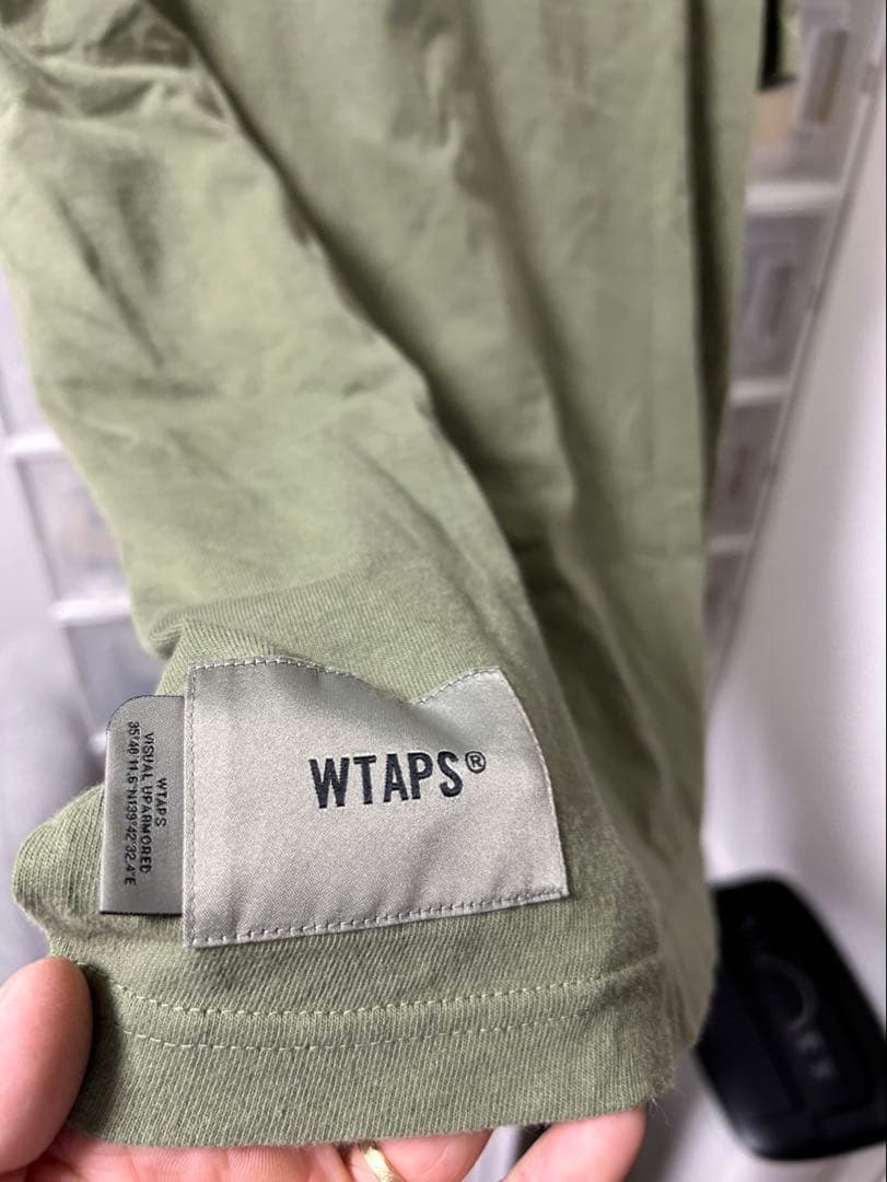 WTAPS オリーブグリーン Tシャツ