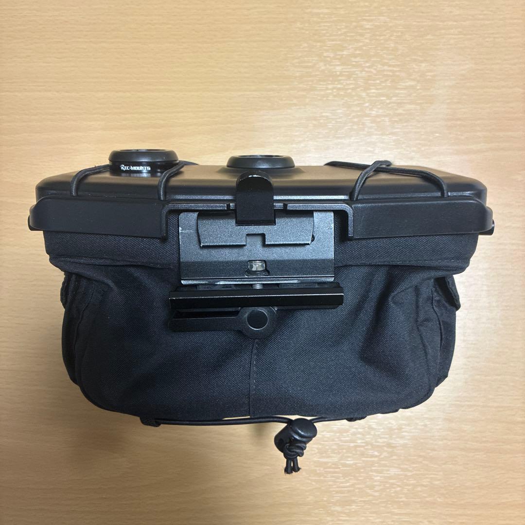 【美品】レックマウント　ライドオンバッグ　黒