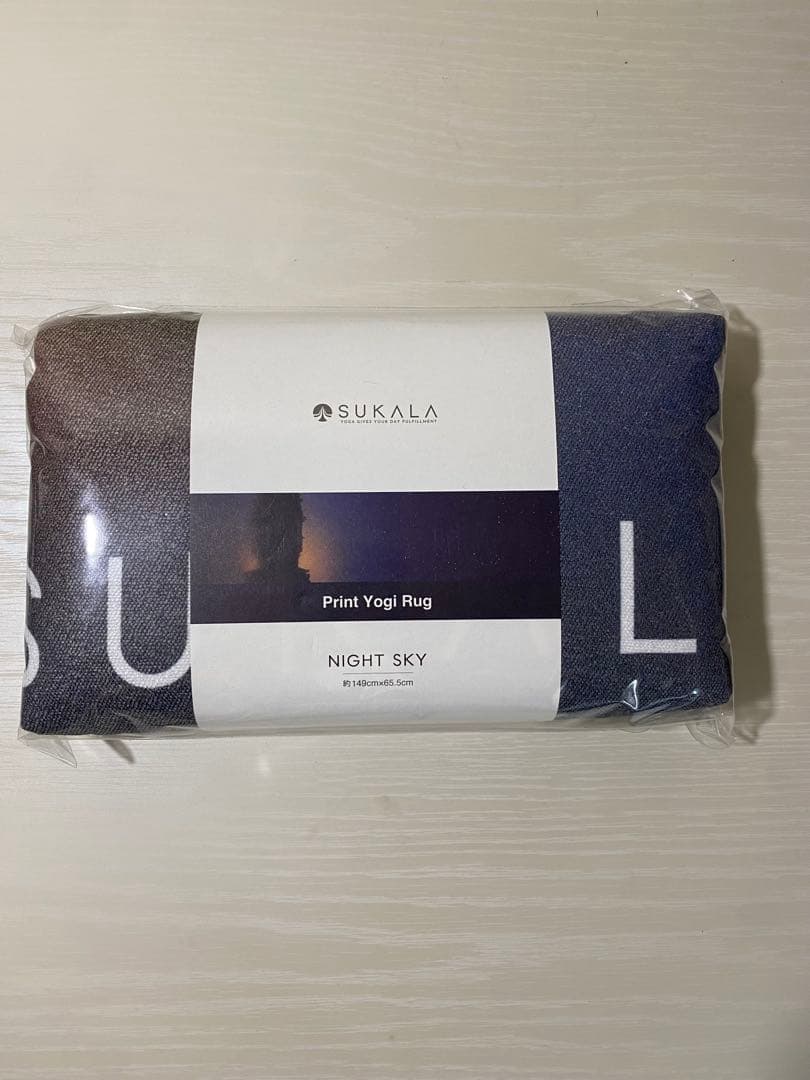 【新品】sukala ヨギラグ　ナイトスカイ
