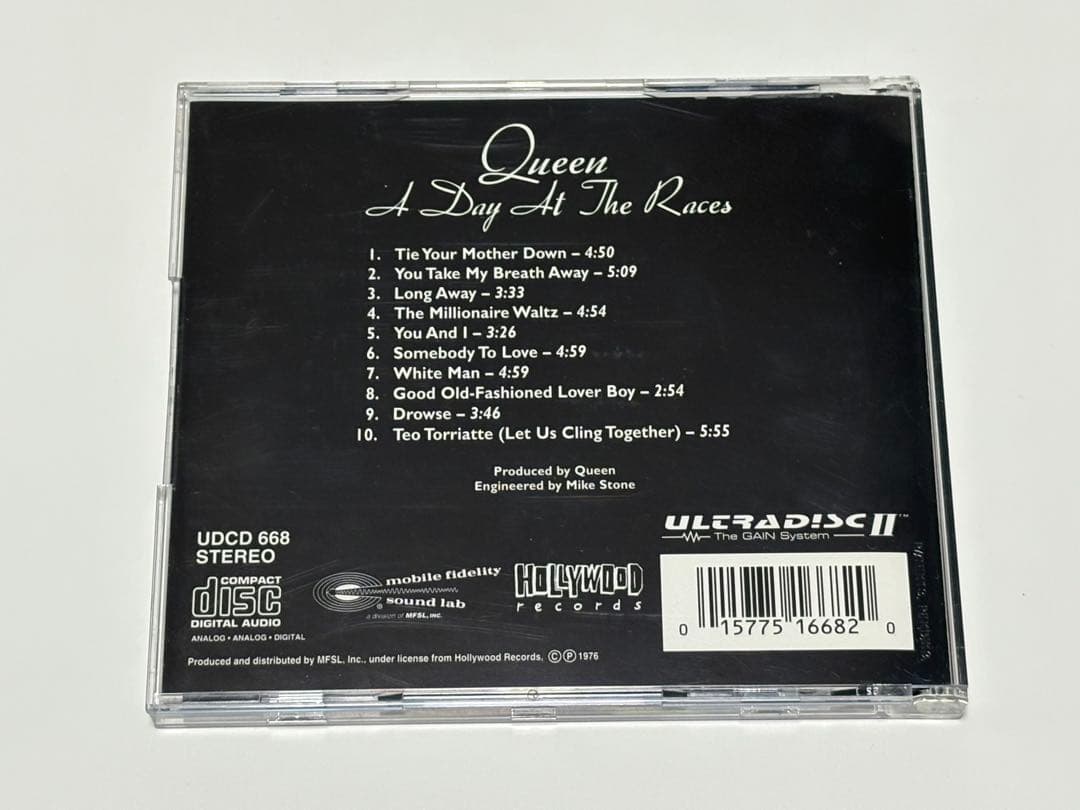 Queen A Day at the Races MFSL　24KゴールドCD