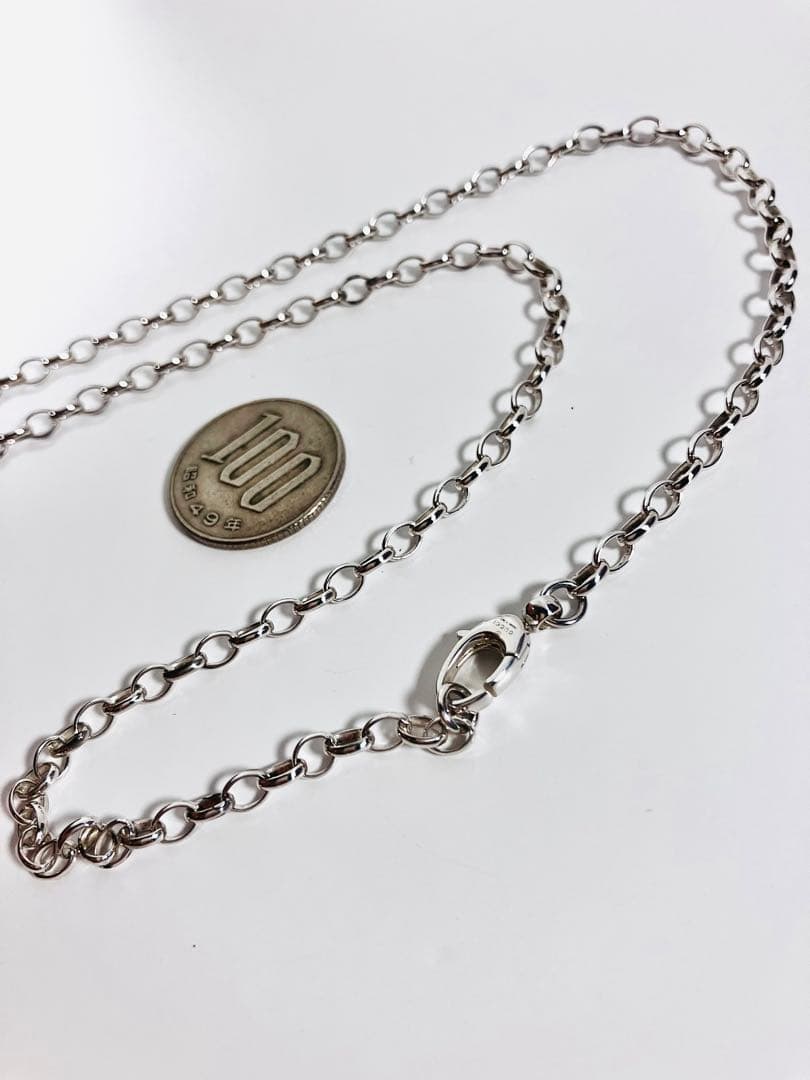 【超美品】GUCCI ロロチェーン ネックレス 男女兼用 シルバー925