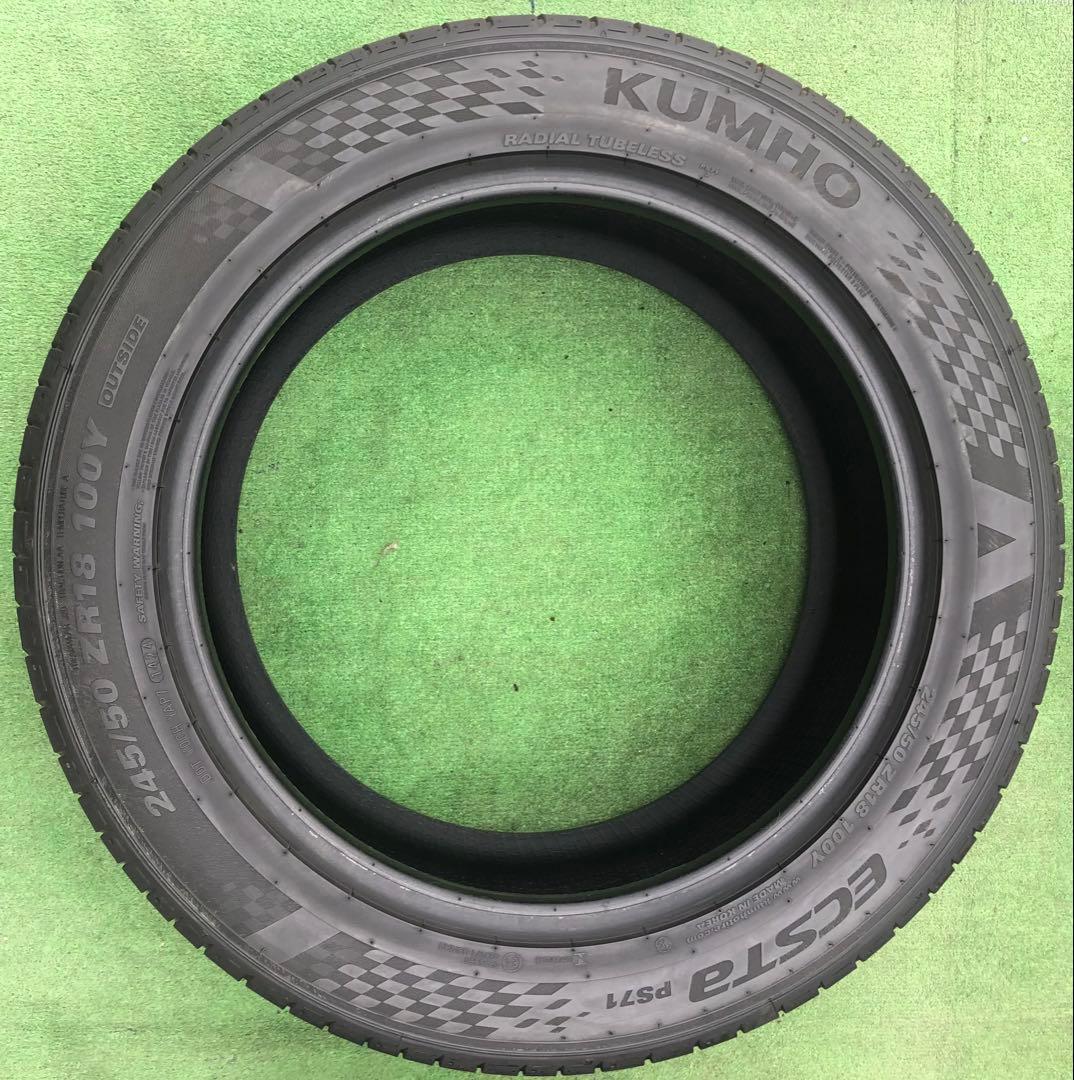 KUMHO ECSTA PS71 245/50 ZR18 4本セット