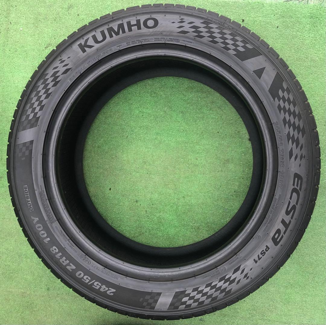 KUMHO ECSTA PS71 245/50 ZR18 4本セット