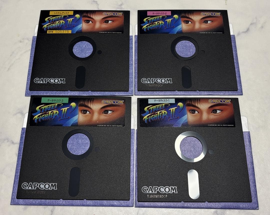 【X68000】ストリートファイター２´＋店頭デモ同梱版